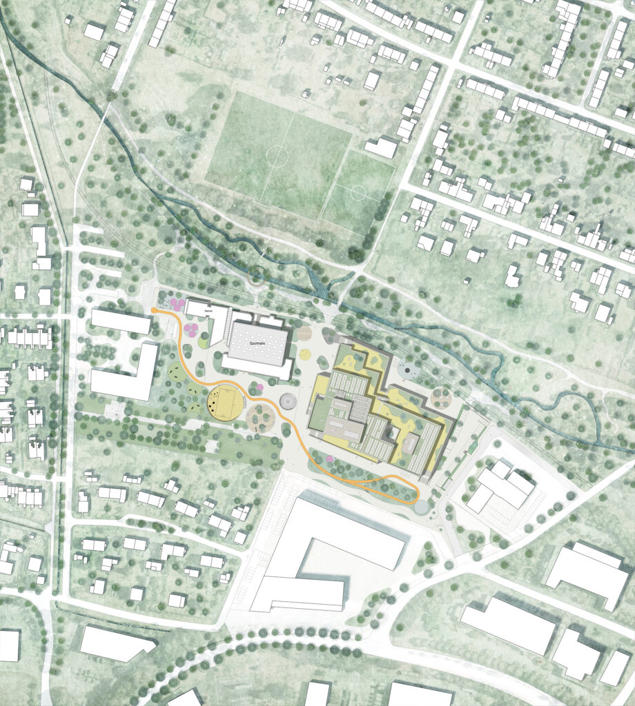 Lageplan der OSW Kassel | © Rendering C. F. Møller