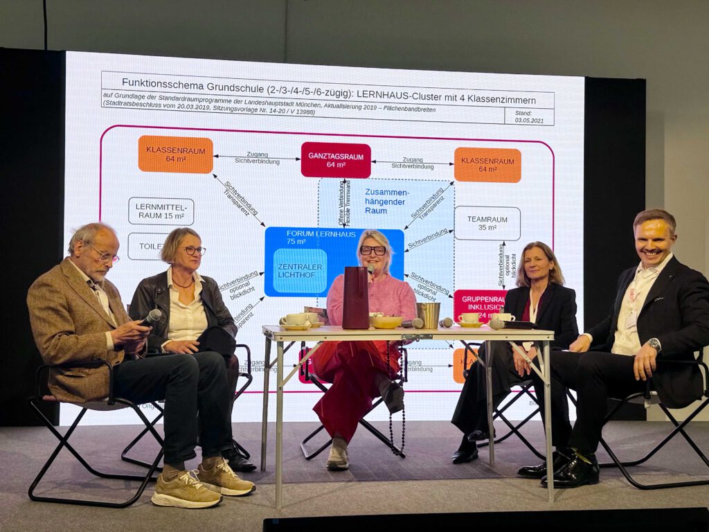 Dr. Otto Seydel, Renate Pfanzelt, Kirsten Jung, Ellen Dettinger, Eduard Arndt (v.l.n.r)