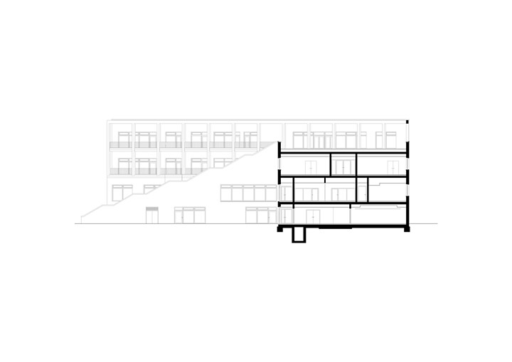 Schnitt ISS, © a+r Architekten