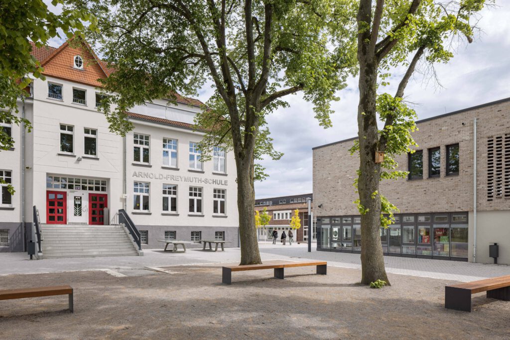 Zukunftscampus der Arnold-Freymuth-Schule in Hamm-Heringen | © Lars Gruber