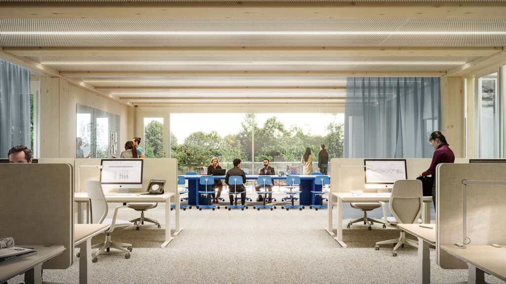 Visualisierung von Office-Beispielen | © HENN